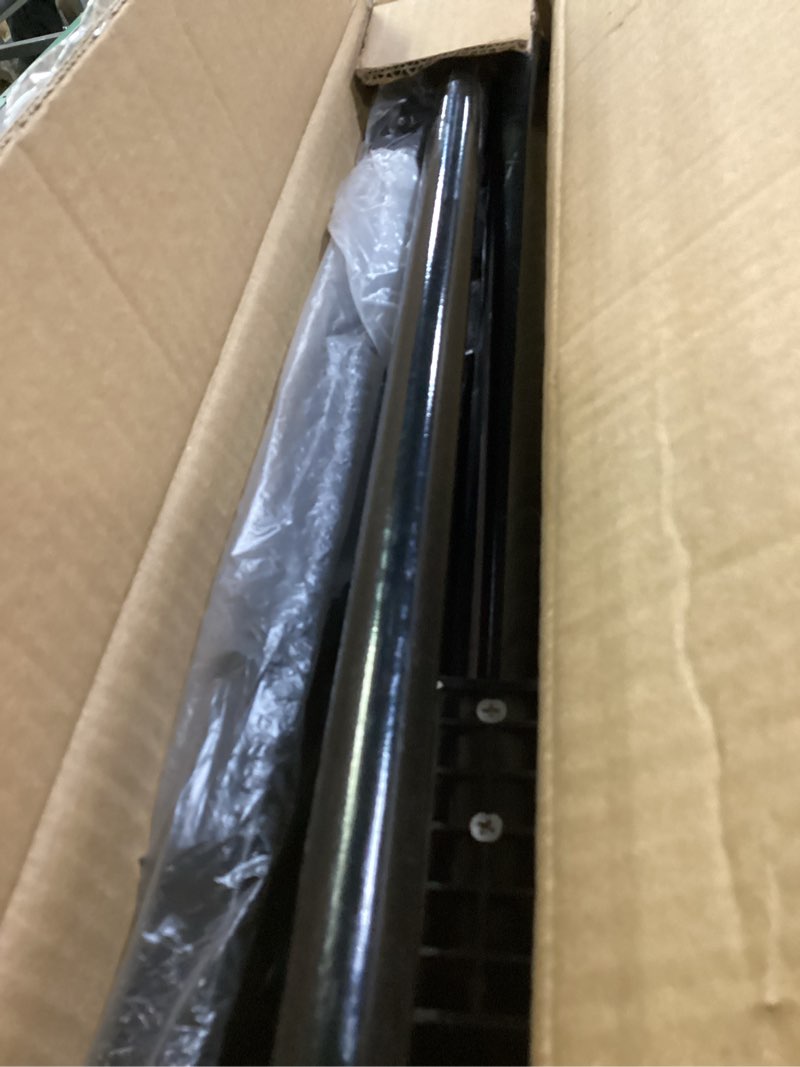 Condition photo showing As Is for TV Tray Table, Folding TV Dinner Table with Cup Holder, Adjustable Laptop Table with 6 Heights & 3 Tilt Angles for Couch, Living Room, Bed