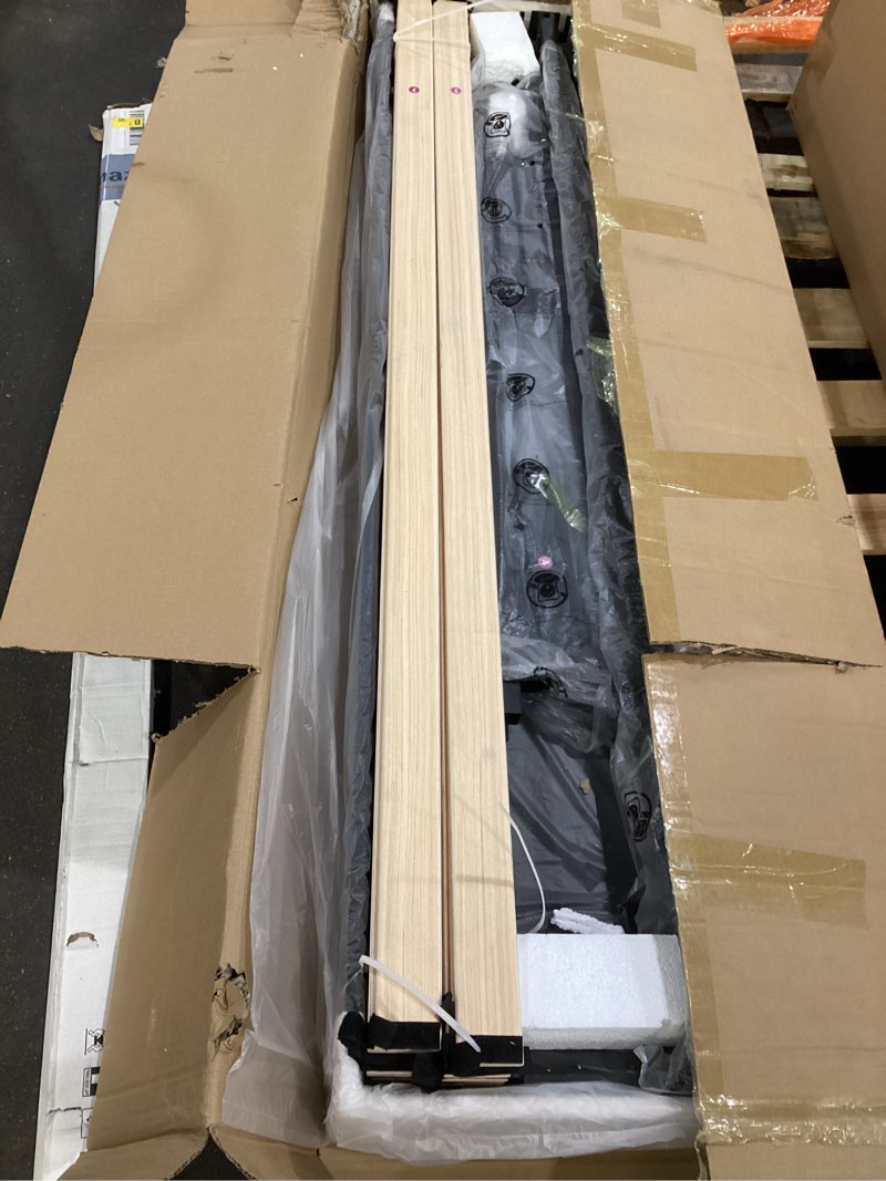 Condition photo showing item condition for platform bed (product info unknown)