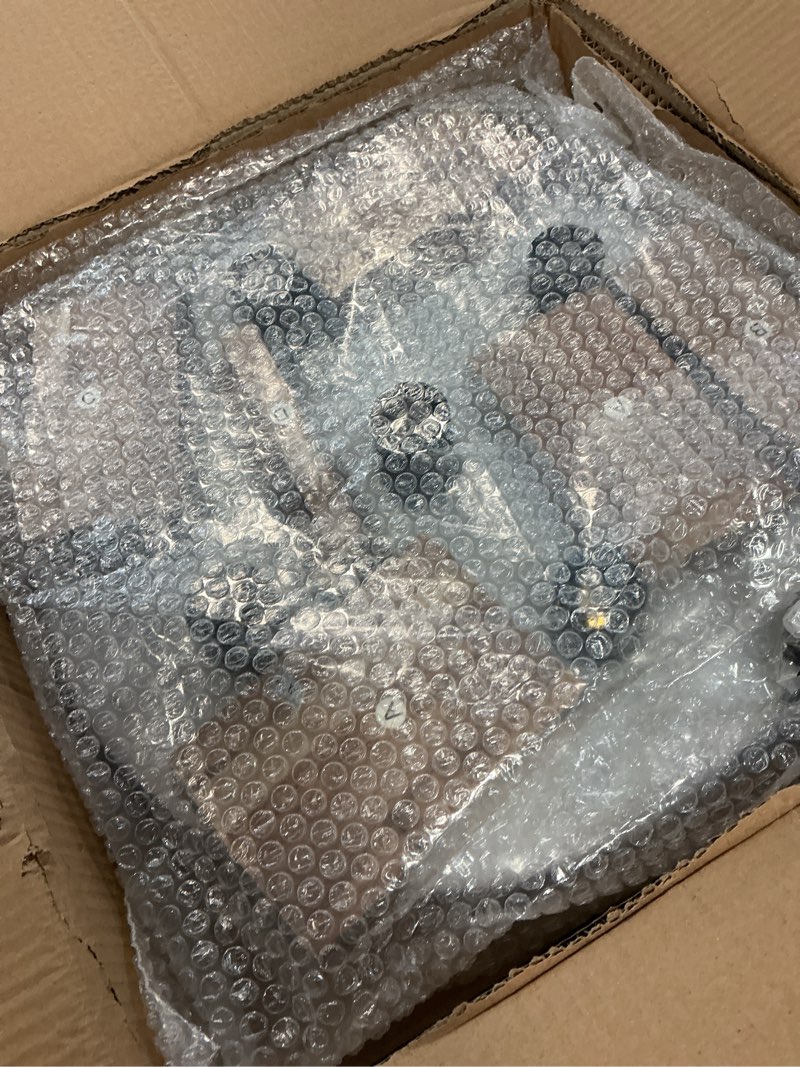 Condition photo showing Good Condition for 5-Light Semi Flush Mount Ceiling Light Fixture Rustic Wood Chandelier Retro Ceiling lamp Oak and Black with E26 for Farmhouse Kitchen Living Room Entryway Bedroom Dining Room Bathroom. 5 light