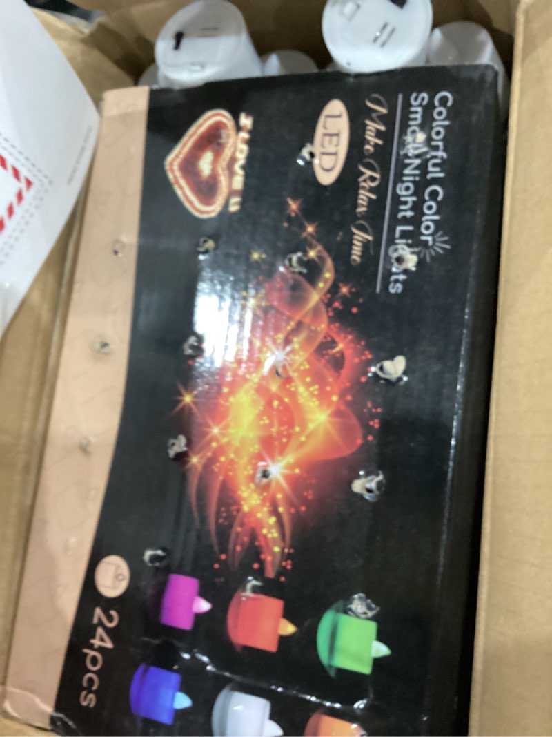 Btanadi Waterproof 30-Pack Luminaria Bags with LED Candles – Reusable White Plastic Luminaries for O