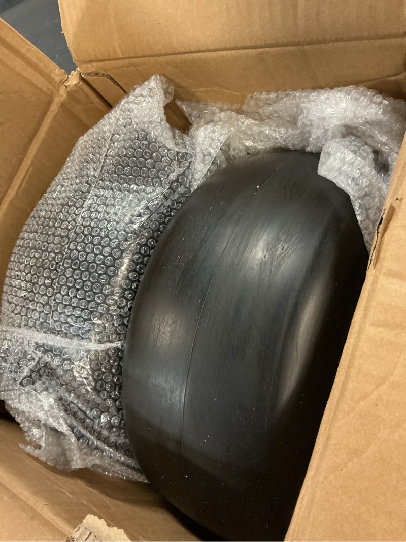 Condition photo showing Good Condition for 13x6.50-6 Flat Free Lawn Mower Tires 2-Pack - Zero Turn & Riding Mower Front Wheel Replacement with 