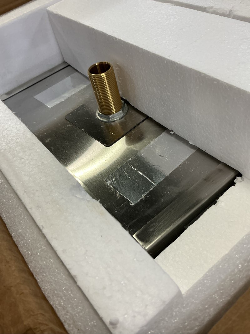 Condition photo showing Good Condition for hardura drop-in stainless steel ice bin, commercial insulated ice chest with sliding cover for storing ice cold wine beer