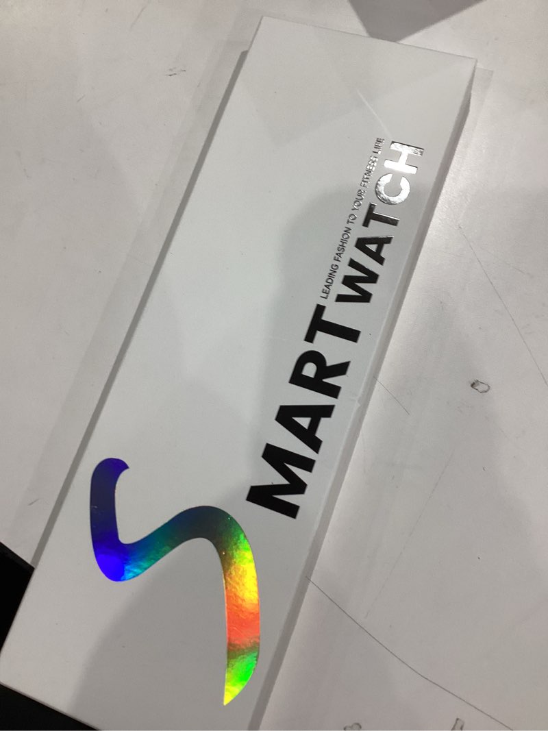 Condition photo showing Good Condition for Smart Watches for Men, 1.95'' Fitness Watch: Military Smart Watch with 100 Days Battery Life/Call/Flashlight, Waterproof Sport Smartwatch for Android iPhone Sleep/SpO2/Heart Rate Monitor/Step Tracker Black