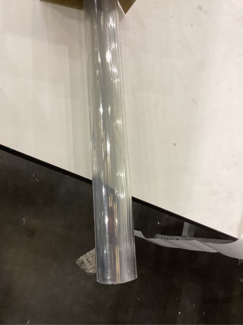 LovePads Clear Desk Mat 22 x 54 Inch, 1.5mm Thick Clear Table Protector, Waterproof Plastic Table Co