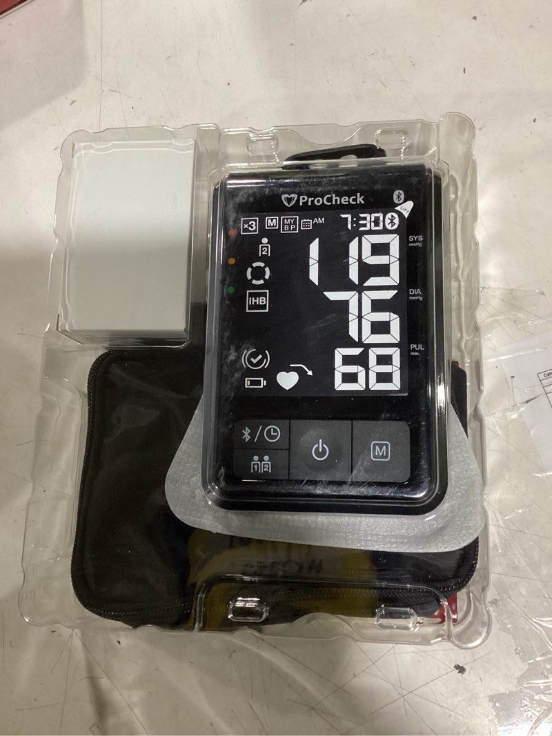 Condition photo showing Good Condition for procheck bluetooth® blood pressure monitor, with bonus pack