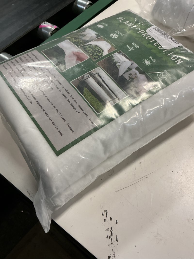 Condition photo showing New/Like New for garden netting 10x33ft, ultra fine mesh plant cover netting for vegetables, fruits, flowers, trees, crops, greenhouse row cover, raised bed barrier screen, insect bird animal protection netting