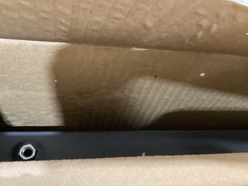 Condition photo showing Good Condition for flexispot medical adjustable overbed bedside table with wheels pneumatic mobile standing desk laptop desk rolling computer cart movable overbed table hospital home use(31.5" w x 17.7" d, black large)