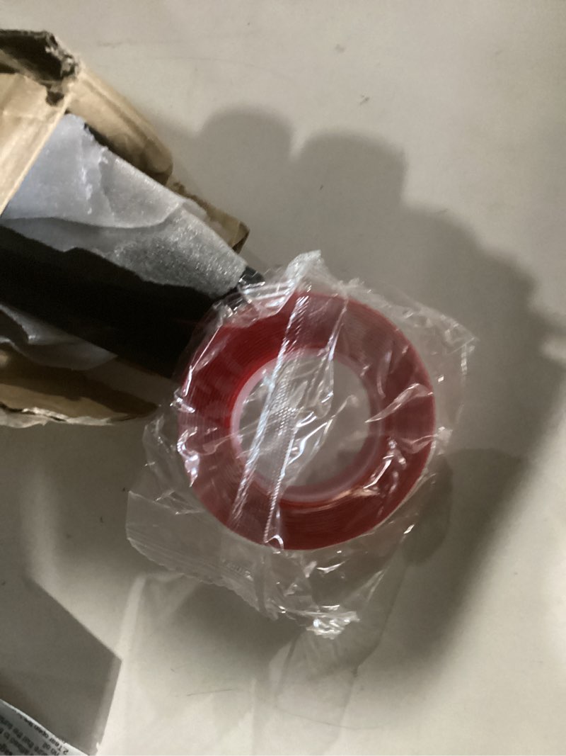 Condition photo showing New/Like New for for car rear trunk spoiler tail universal,modification tail wing universal,3-section adjustable and cuttable rear window top roof spoiler wing,40-55 inches (black)