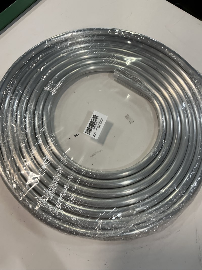 Condition photo showing New/Like New for 25 ft 5/8" aluminum tube, 1060 grade 5/8" hard fuel line, flexible & corrosion resistant aluminium tubing metal tube for brake line, gas, oil, water systems 5/8-25ft