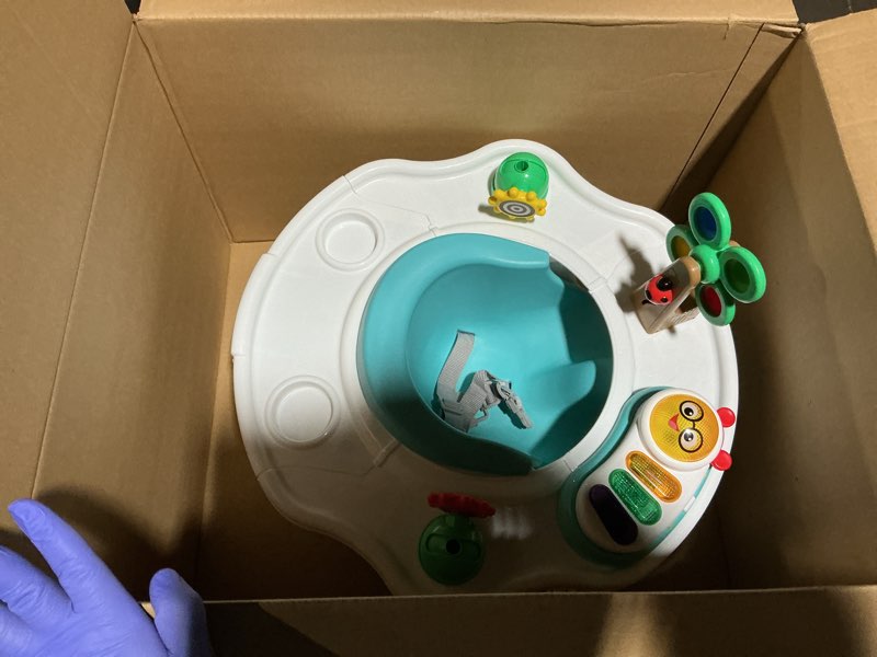 baby einstein superseat touch of tunes 3-in-1 activity seat, with music & lights, ages 6 months and 