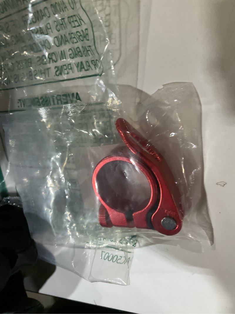 Condition photo showing As Is for YANRUHFL Bike Bicycle Quick Release SeatPost Clamp 34.9mm 31.8mm MTB Bike Road Bike Casual Bike Seat
