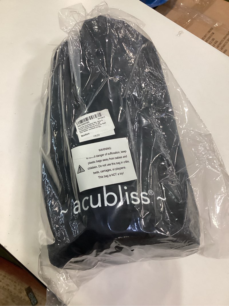 Condition photo showing New/Like New for Premium Acupressure Mat, Strap & Pillow 3 Piece Gift Set, 12,348 Acupuncture Pressure Points for Back Pain Relief, Increased Energy, Relaxation, Drawstring Bag, Purple