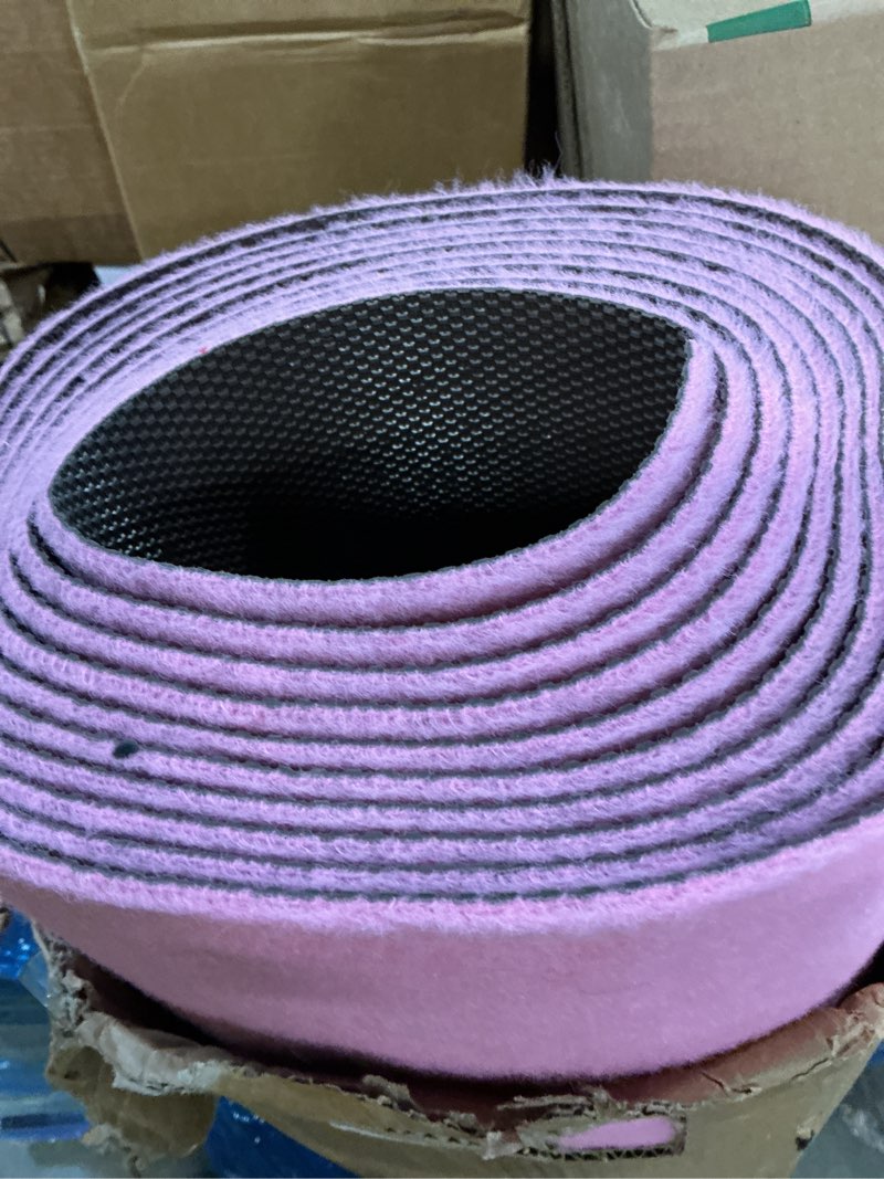 Condition photo showing New/Like New for hombys 450 gsm extra thick 3x15 ft pink carpet runner for partys & events, heavy-duty felt aisle runway rug for steps, prom proposal & wedding ceremony decorations, hollywood oscars for vip awards 3' x 15' (rectangular) pink