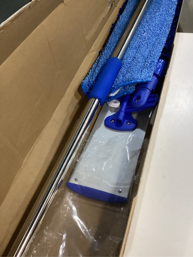 Condition photo showing item condition for 18" Professional Microfiber Mop - Hardwood Floor Mop - Dry & Wet Mop for Wood, Laminate, Tile, Vinyl Floors | Washable Pads | Wet & Dust Mopping | Adjustable Handle + 1 Microfiber Cloth