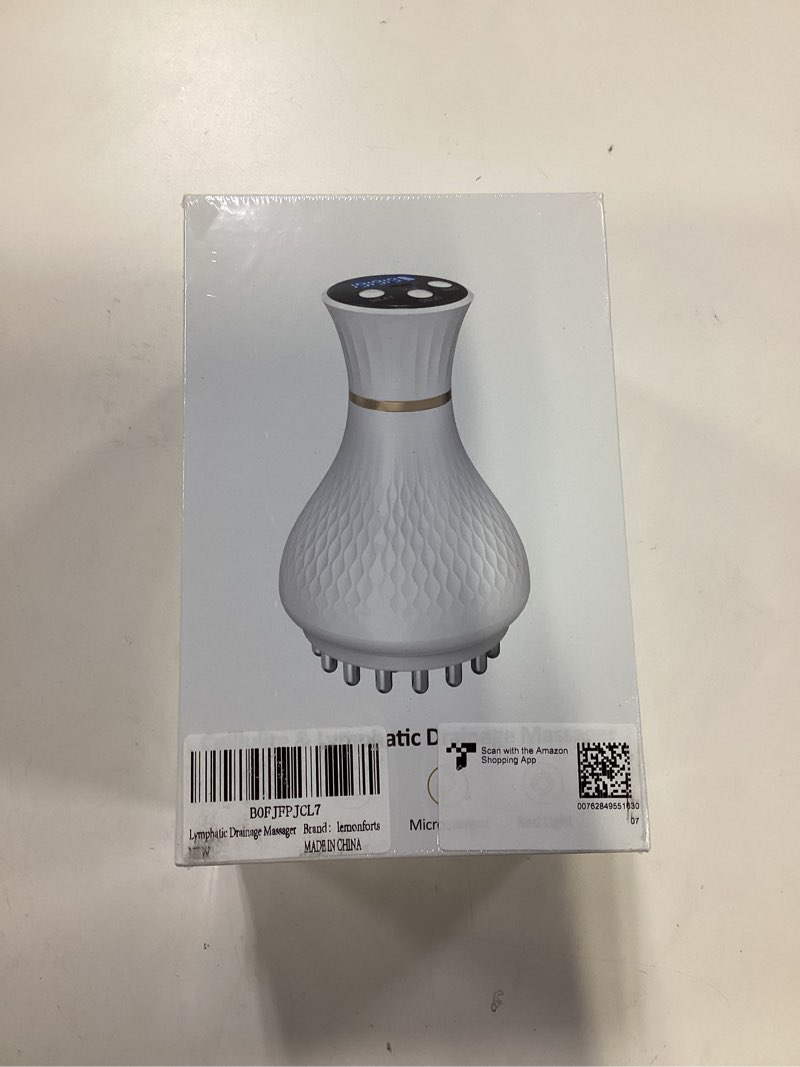 Condition photo showing New/Like New for Lymphatic Drainage Massager – Portable Cellulite Massage Tool with 19 Intensity Levels for Relaxing Neck, Legs, Arms & Belly