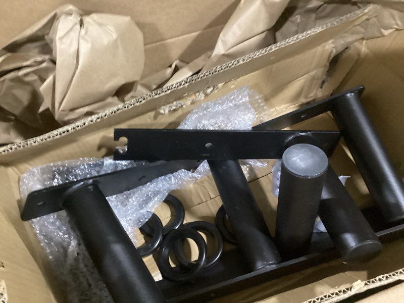 Condition photo showing New/Like New for Weight Plate Holder, Wall Mounted Weight Rack Storage for Olympic Weight Plate,Home Gym Organizer