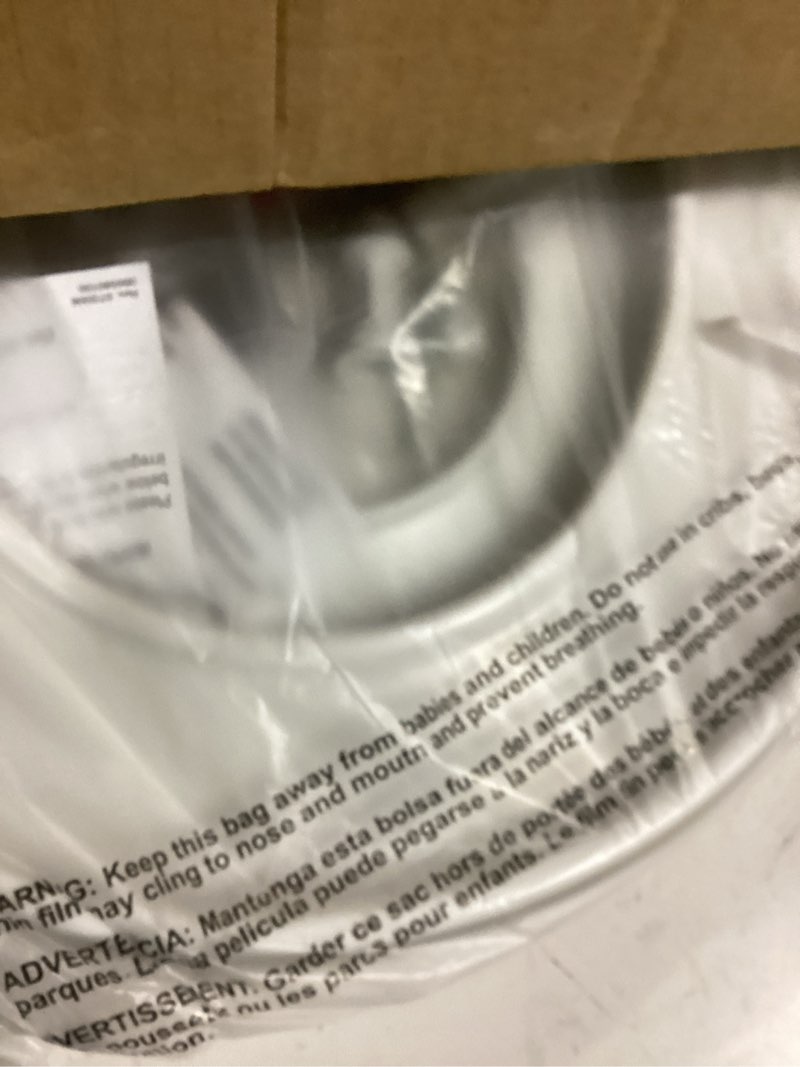 Condition photo showing New/Like New for little2big toilet seat with built-in potty training seat, slow close, durable plastic, made in usa, round, white