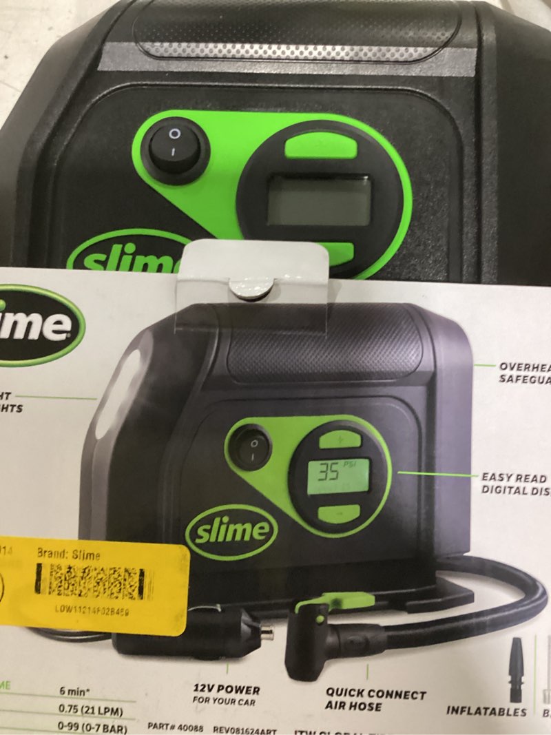 Condition photo showing Good Condition for slime air inflator (power source: car )