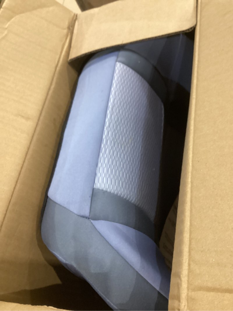 Condition photo showing As Is for Cosco Topside Backless Booster Car Seat, Lightweight Booster Seats for Cars 40-100 lbs, Backless Booster Seat for Car, Organic Waves Organic Waves 1 Pack