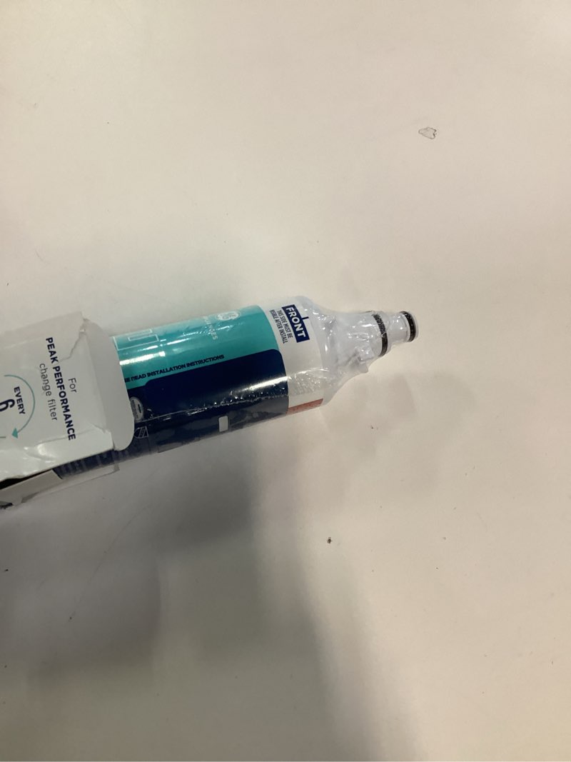 Condition photo showing New/Like New for GE RPWFE™ Refrigerator Water Filter, Genuine Replacement Filter, Certified to Reduce Lead, Microplastics, PFOA/PFOS, and 50+ Other Impurities, Compatible with GE Appliances Brands, Pack of 1