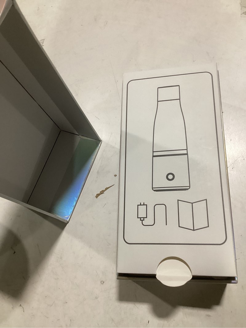 Condition photo showing New/Like New for Hydrogen Water Bottle Generator, Portable Rechargeable aquahealth Hydrogen Water, Hydrogen Water Ionizer Machine, with SPE/PEM Technology, for Home Office Travel Fitness Drinking Sliver