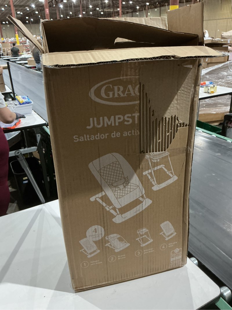 Condition photo showing Good Condition for graco jumpstart 4-in-1 activity infant bouncer and jumper - 4 ways to play with floor seat and kids chair modes
