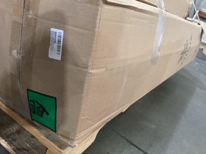 Condition photo showing New/Like New for Zinus 12 Inch Queen Green Tea Memory Foam Mattress [New Version], Fiberglass Free, Medium Firm Feel, Zoned Pressure Relief, Certified Safe Foams & Fabric, Mattress in A Box White Queen 12" New Small Box