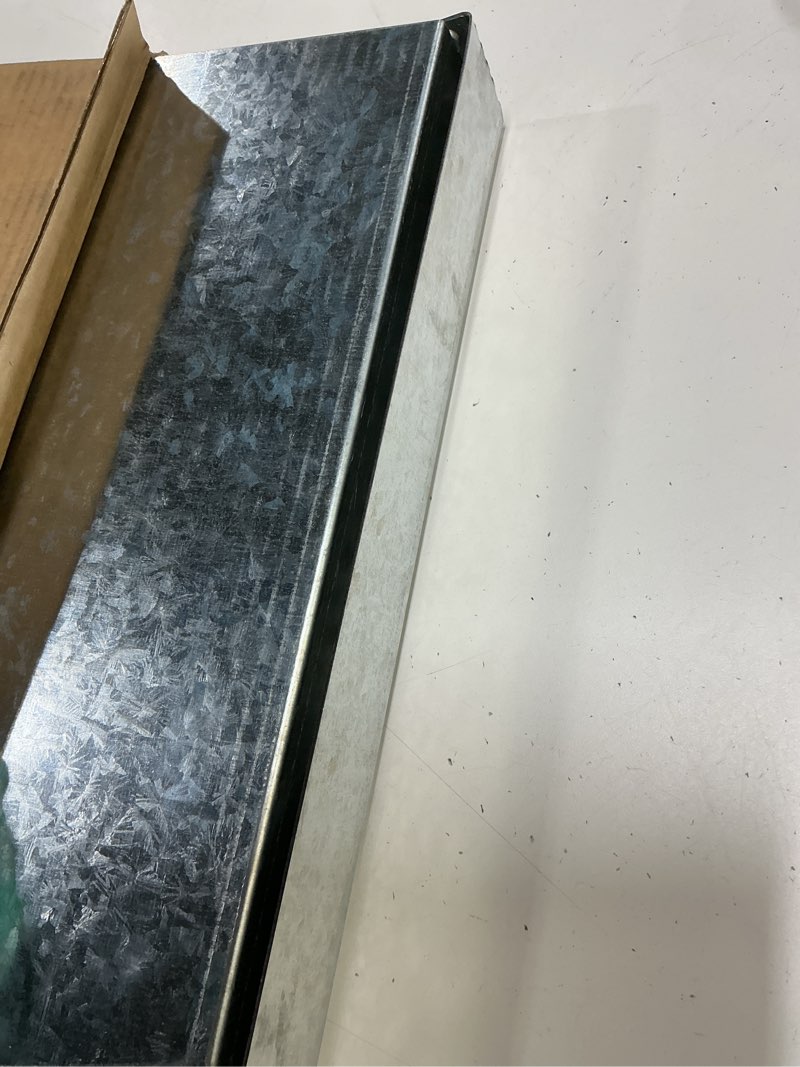 Condition photo showing Good Condition for hi flame fireplace tray, adjustable/expandable ash pan with handles for up to 30" fire grate 18"-31.5" wide, 13" deep