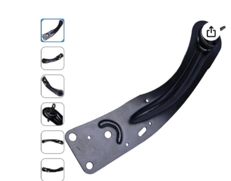 GXARTS Left Suspension Trailing Control Arm CV6Z5A969G GV6Z5A969A Rear Driver Side Compatible With F