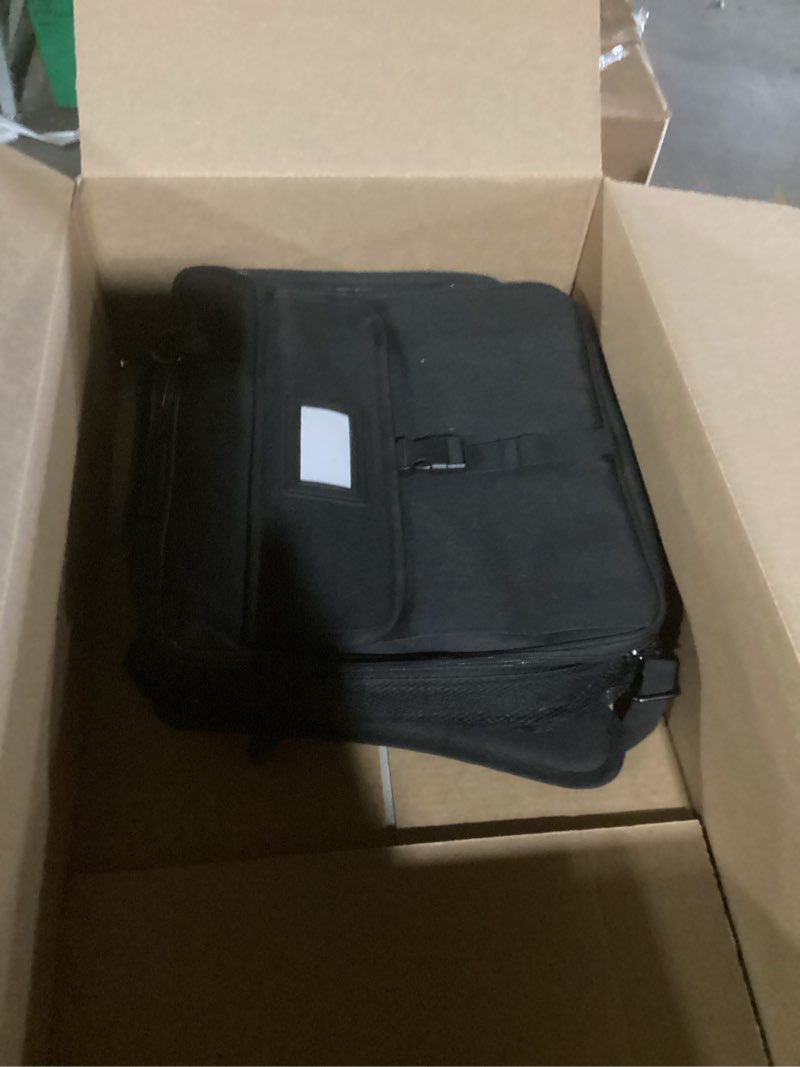 Condition photo showing Good Condition for 3 inch d-ring zipper binder backpack for 700+ sheets capacity& 13 inch laptop compartment, detachable 3-ring zip up binder bag with backpack straps& water bottle pocket for school (black)