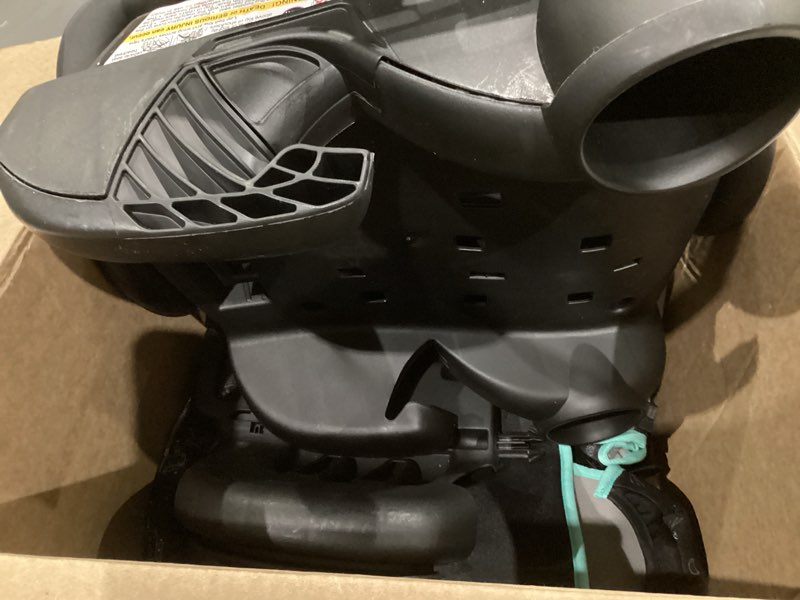 Condition photo showing As Is for evenflo gotime lx booster car seat (astro blue)