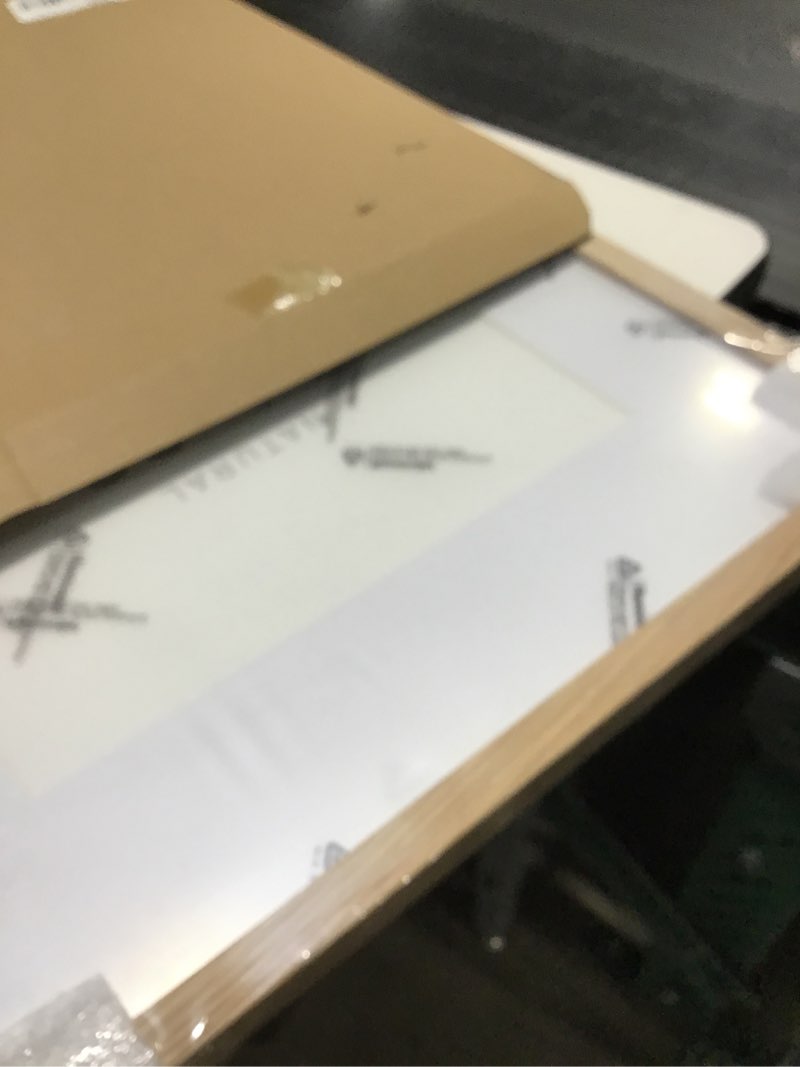 Condition photo showing New/Like New for Minimalist 16x20 Frames with Mat for 11x14, Natural Solid Oak Wood 16x20 Frame, Lightweight for Wall Mounting(Single, Oak) 16"x20" - 1pk Oak