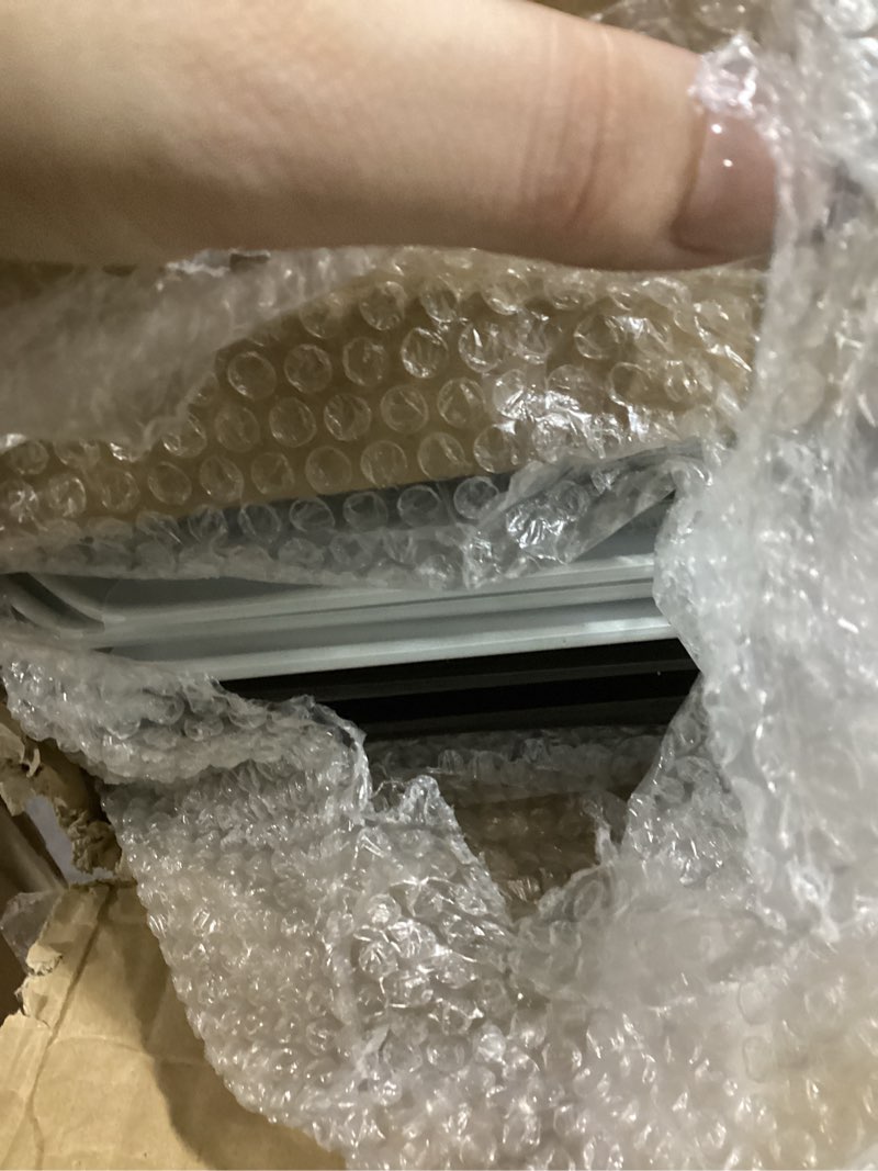 Condition photo showing Good Condition for Portable Shoe Rack Organizer with Door, 48 Pairs Shoe Storage Cabinet Easy Assembly, Plastic Adjustable Shoe Organizer Stackable Detachable Free Standing Shoe Rack DIY Expandable 8 Tier Black Black 48" Wide-48 Pairs