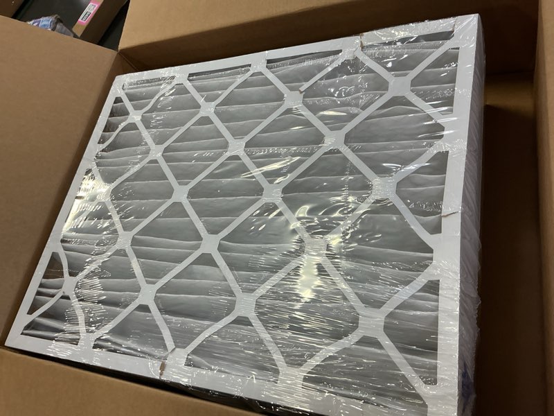 Condition photo showing Good Condition for BNX TruFilter 20x25x4 (19.5’’ x 24.5’’ x 3.63‘’ Slim Fit) MERV 13 Air Filter (2-Pack) - MADE IN USA - Air Conditioner HVAC AC Furnace Filters Health, Allergies, Mold, Bacteria, Smoke, MPR 1900 FPR 10 MERV 13 20x25x4 2-Pack (Slim Fit)