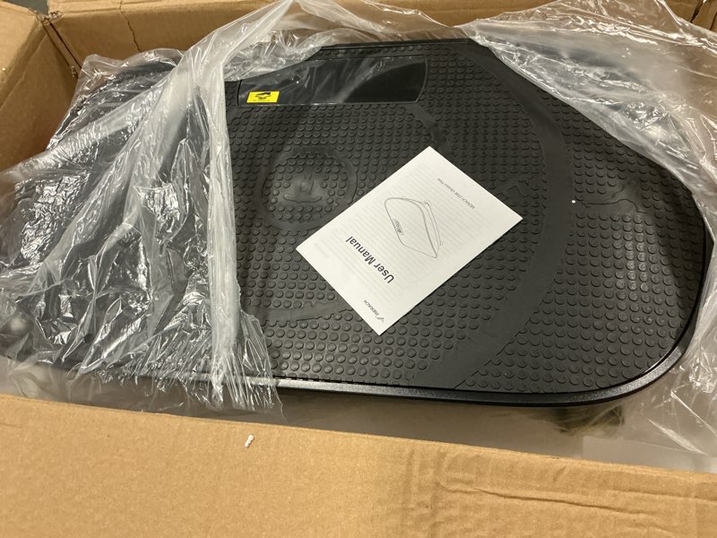 Condition photo showing Good Condition for MERACH Vibration Plate Exercise Machine, Whole Body Workout Equipment for Women, Bluetooth and Silicone Pedal, Vibration Plate with Auto Mode, Vibrate Fitness Platform for Home Black