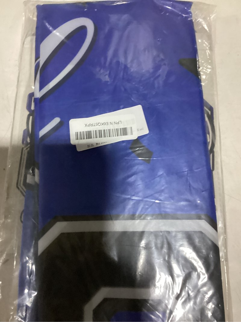 Condition photo showing Good Condition for graduation decorations 2026 blue party decor set with congrats grad banner, class of 2026 backdrop, balloons, box & streamers supplies for high school & college celebrations
