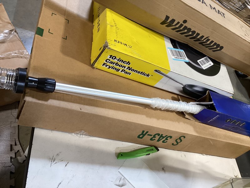 Condition photo showing Good Condition for obcursco boat stern lights, telescoping pole 27"-48" led anchor light with base, 12v adjustable 3nm 360° navigation lighting for pontoon, yacht, bass, and fishing boats (27"-48", silver) silver 02