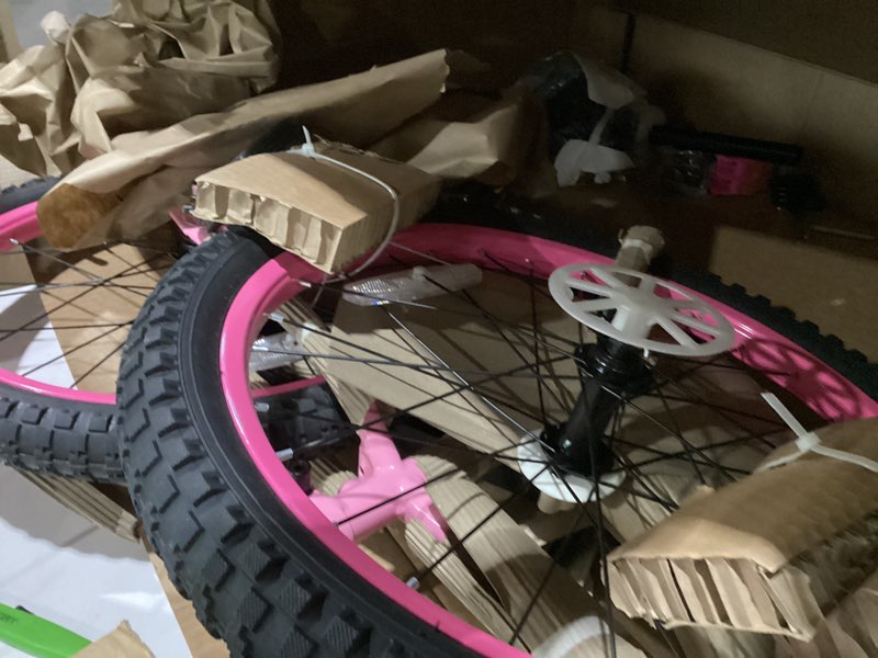 Condition photo showing Good Condition for Similar to stock photos size unknown JOYSTAR Kids Bike for Ages 2-12 Years Old Boys Girls, 12-20 Inch BMX Style Kid's Bikes with Training Wheels, Children Bicycle for Kids and Toddler, Multiple Colors