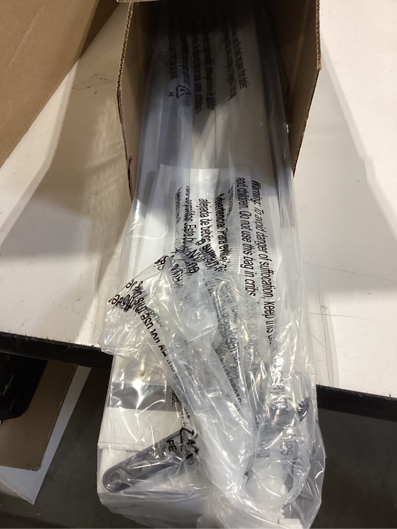 Condition photo showing Good Condition for lazblinds no tools no drill cordless cellular shades, blackout light blocking honeycomb shades for home, thermal insulation blinds for windows, 32" w x 64" h, white blackout-white 32" w x 64" h