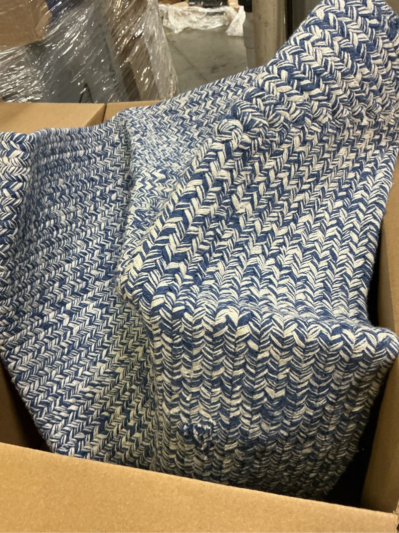 Condition photo showing As Is for Pottery Barn Chevron Euro