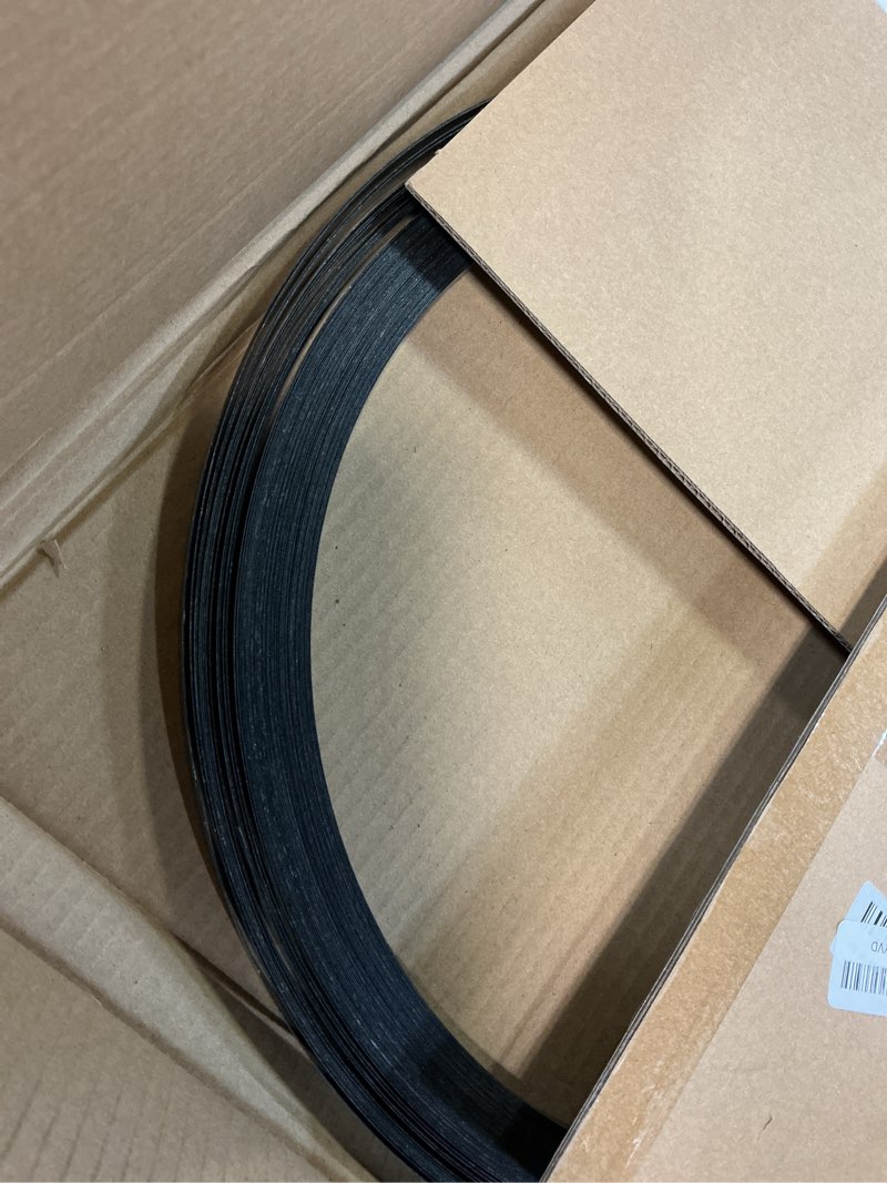 Condition photo showing As Is for 1/2" x .020" x 200' Black Steel Strapping Coil with Portable Dispensed Box Painted and Waxed Metal Band for Pallet Banding(1200 lbs Break Strength) 1/2"-200ft
