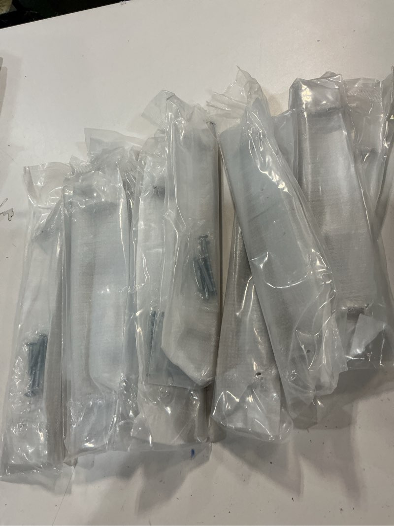 Condition photo showing New/Like New for 10 Pack 6.3"(160mm) Satin Nickel Cabinet Pulls Knurled Kitchen Cabinet Handles Brushed Nickel Drawer Pulls Cupboard Hardware for Cabinets CK0088 6.3"/160MM Hole Center Brushed Nickel