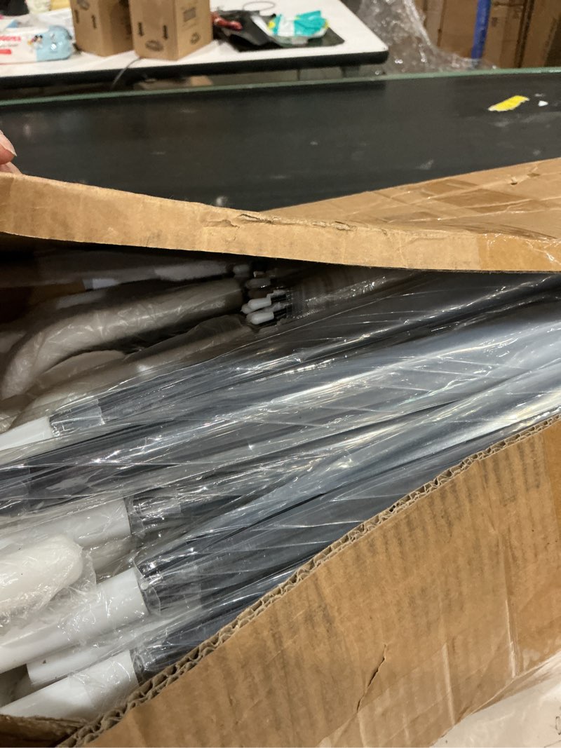Condition photo showing Good Condition for 52 & 32 pack clear wedding umbrellas, windproof bulk umbrellas with thank you tags, large poe dome, auto open-close, guest favors for weddings, parties, photography, outdoor events (wood-look, white) white 36" - 52 pack