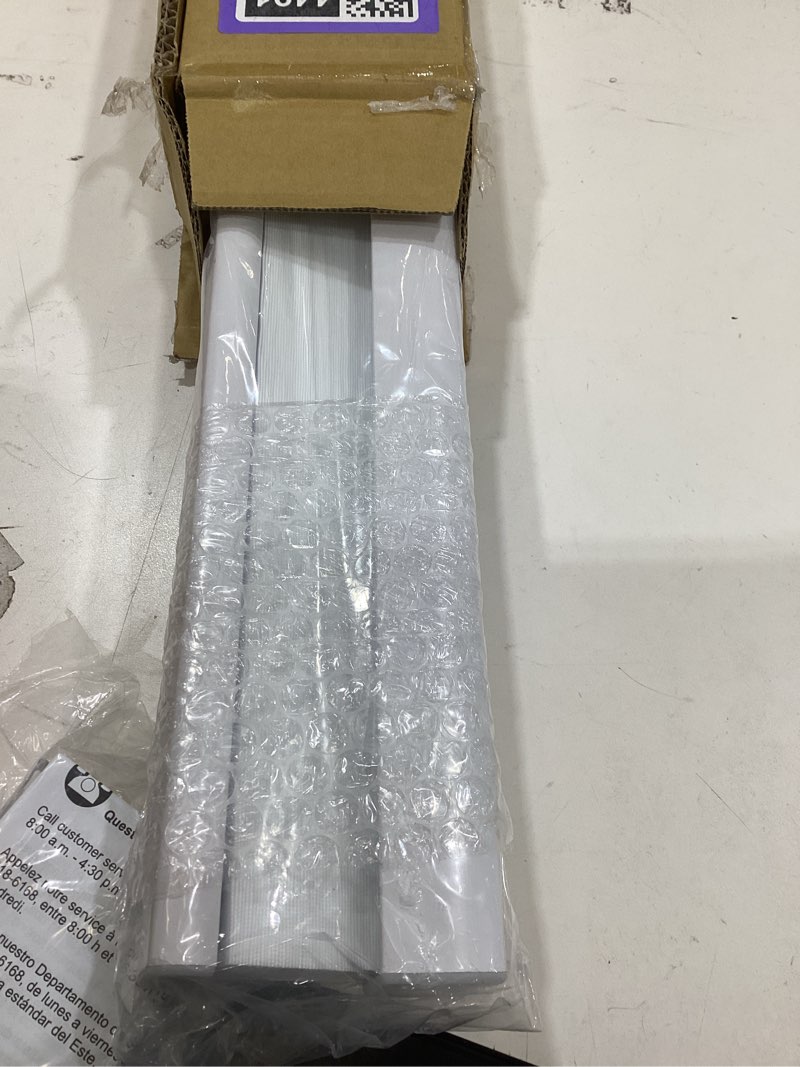 Condition photo showing New/Like New for window blinds cordless no drill cut to size clip on stick on self adhesive temporary blinds pleated paper blinds for windows doors shades for home nursery bedroom kitchen bathroom white - 1 pack 24"w x 59"h