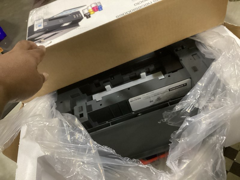 Condition photo showing As Is for hp smart tank plus 570 wireless all-in-one ink tank printer with 2 years of ink