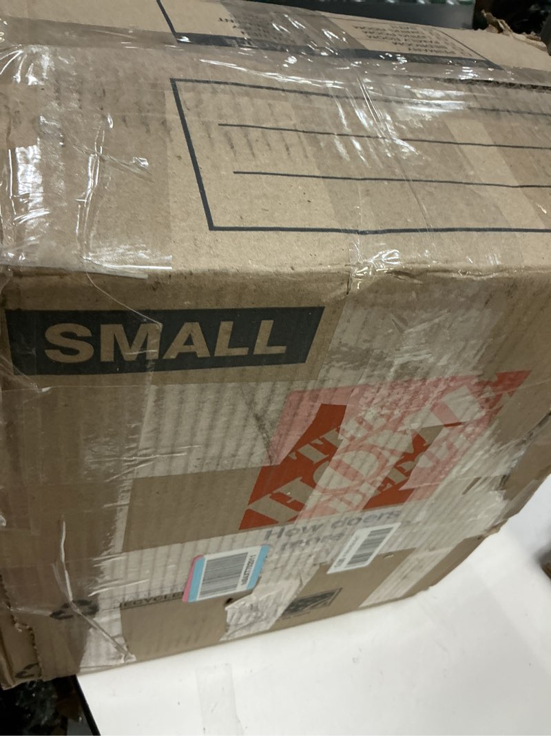 Condition photo showing As Is for FRIGIDAIRE EMW788RETRO 0.7 cu. ft. Retro Microwave, White-RoseGold