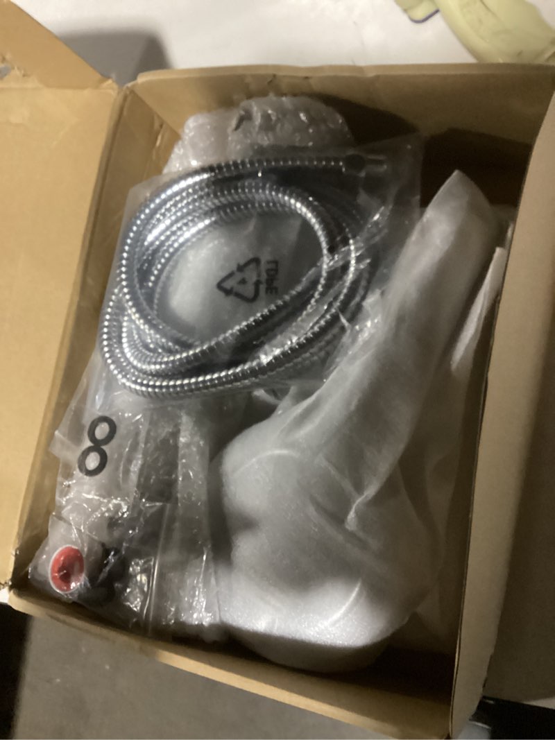 Condition photo showing Good Condition for 10" Metal Rainfall Shower Head with Handheld Combo, High Pressure Shower heads with 10 Spray Modes, Adjustable Extension Arm,71 Inches Hose and Integrated holder for Easy Fixing,Chrome Stainless Steel 10'