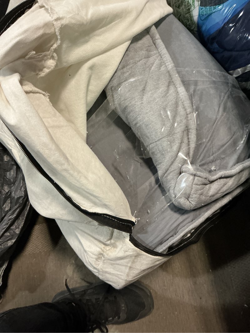 Condition photo showing As Is for Zonli Battery Powered Heated Blanket: What’s Included, How Does It Work, Size, And Thoughts