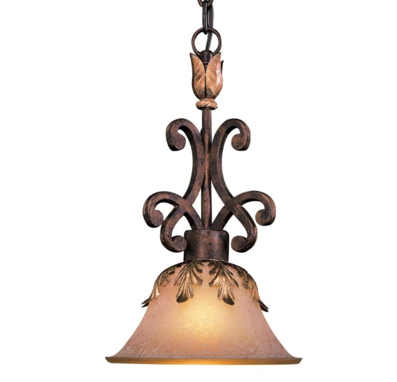Minka Metropolitan - Zaragoza - One Light Mini Pendant -Traditional