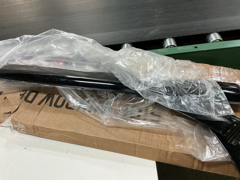 Condition photo showing As Is for wv94109 extra durable outside-mount car window visors rain guards, fit 2009-2018 dodge ram 1500 crew cab, 2010-2026 ram 2500 & 3500 crew cab/mega cab, 2019-2024 ram 1500 classic crew cab, smoke, 4-pcs outside mount